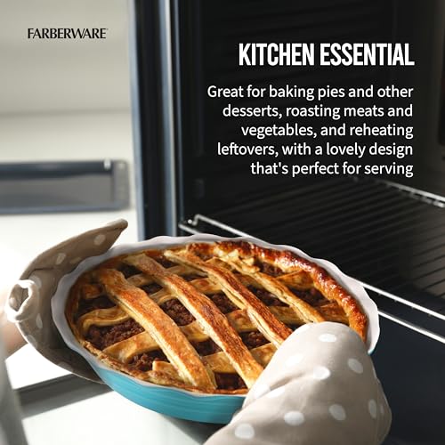 Bakers Advantage 10 Inch Ceramic Pie Dish