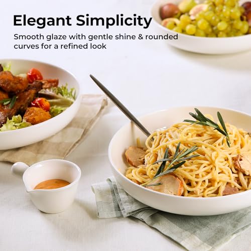 9.75" Large Pasta Bowls (4 Count)
