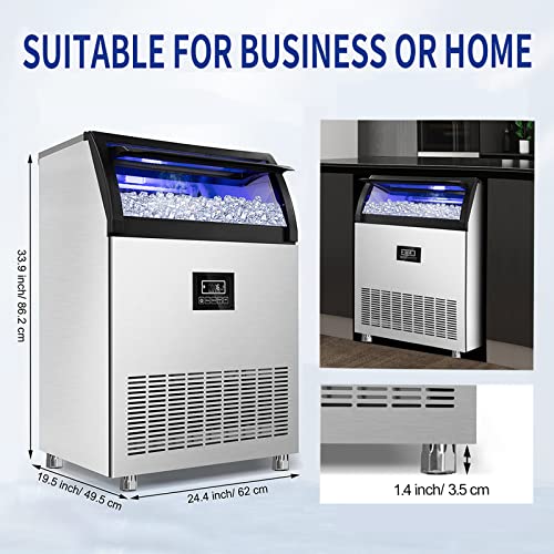 Commercial Ice Maker Machine 250LBS