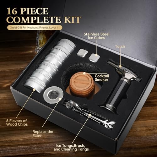 Whiskey Smoker Kit with Torch
