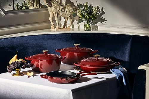 Enameled Cast Iron Round Dutch Oven