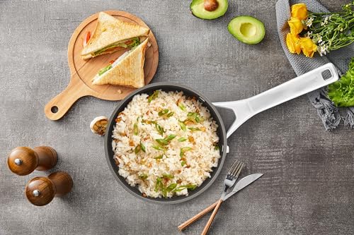 2.5 QT Ceramic Enamel Saucepan with Lid