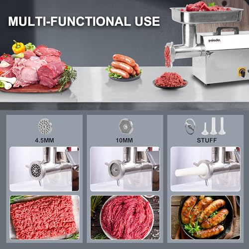 32 Electric Commercial Meat Grinder Machine