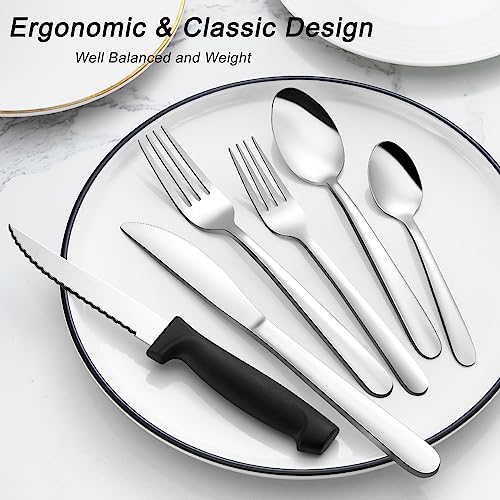 24 Piece Silverware Set (24 Count)