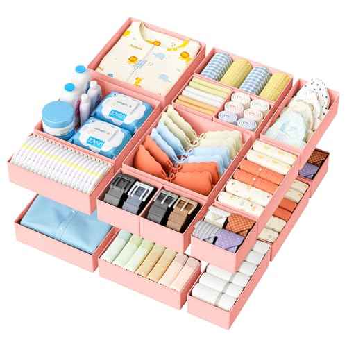 Drawer Organizer Clothes Storage (28 Count)