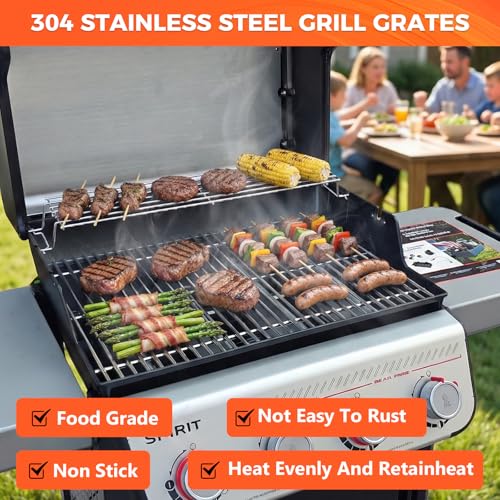 17.5" Grill Grates for Weber Spirit 300