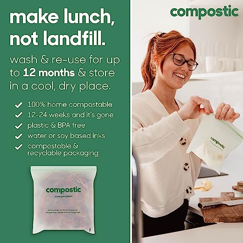 Compostable Snack Bags (200 Count)