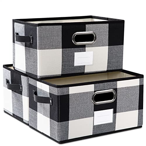 Fodable Storage Bins for Closet [3 (3 Count)