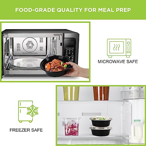 Meal Prep Containers with Lids (50 Count)