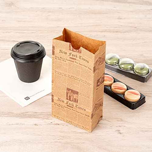 Bag Tek 2 Lb Disposable Lunch Bags 100 Sturdy Take Out Bags (100 Count)