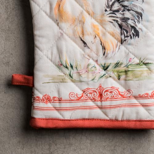 100% Cotton Oven Mitt & Pot Holder Set