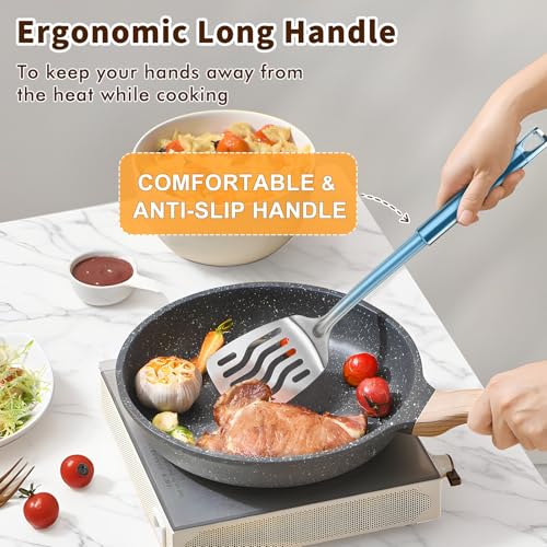 2 Pcs Stainless Steel Spatulas Set (2 Count)