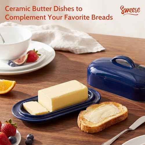 Ceramic Butter Dish with Lid