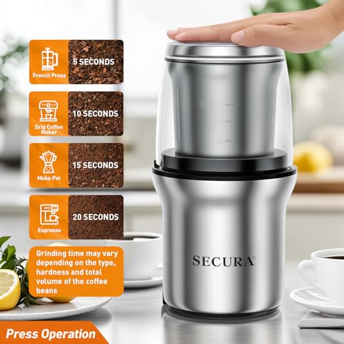 Electric Coffee and Spice Grinder