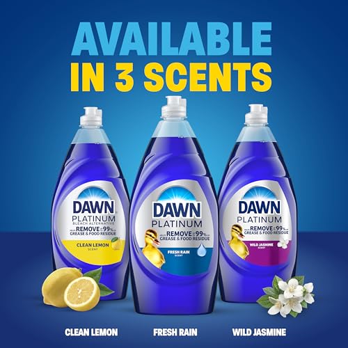 Platinum Dish Soap Fresh Rain Scent Liquid Dishwashing Detergent (30 Fl Oz)