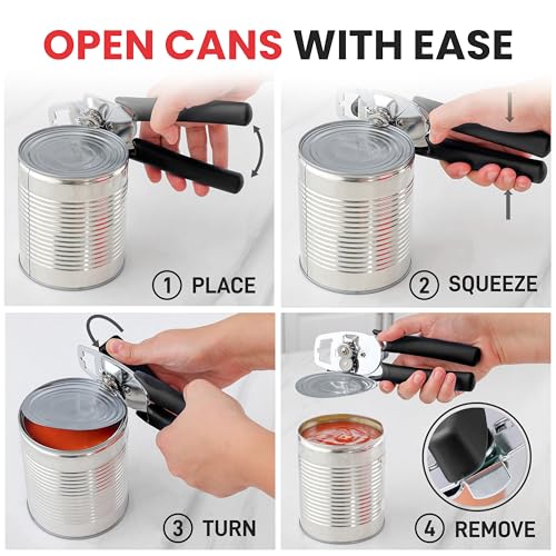 Heavy Duty Stainless Steel Manual Can Opener
