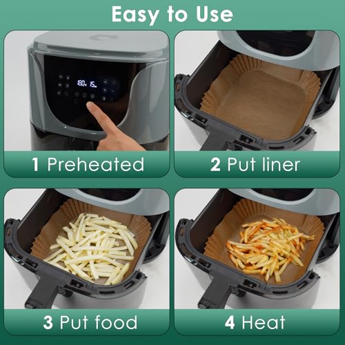 Air Fryer Paper Liners (50 Count)