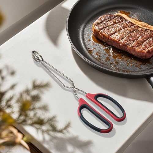 Stainless Steel Scissor Tongs 10