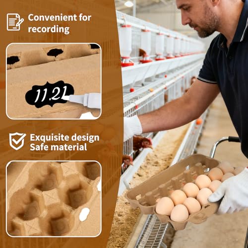 25 Pack Empty Egg Cartons 12 Count