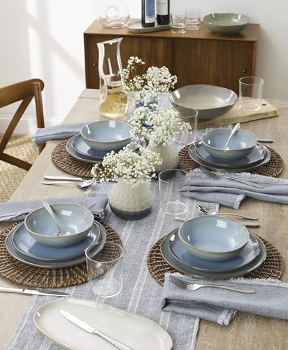 Mooncrest 30Pc Flatware Set + Caddy (30 Count)