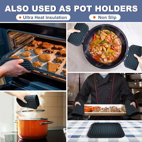 Silicone Trivets for Hot Pots and Pans (4 Count)