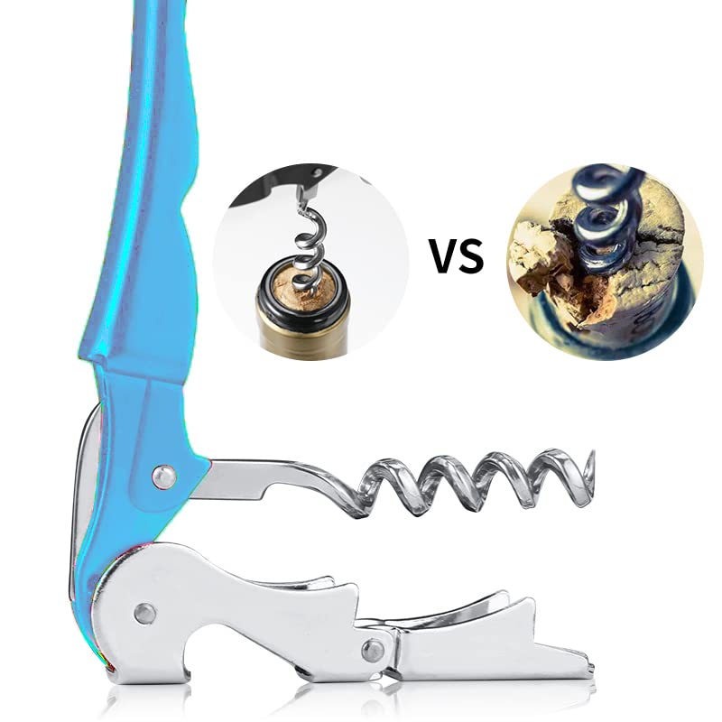 Professional Waiter Corkscrew Wine Openers Set (2 Count)