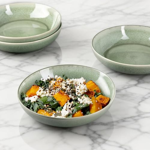 8.5’’ Ceramic Pasta Bowls Set of 6 (6 Count)