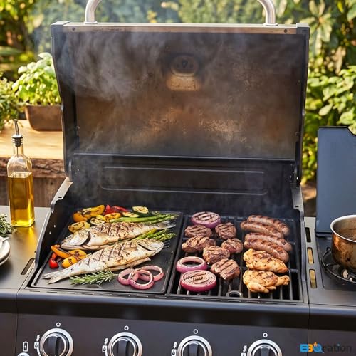 17" Griddle and Cooking Grate Kits for Nexgrill 4 Burner 720