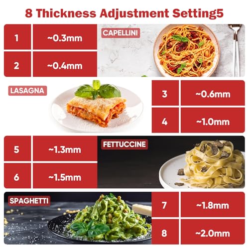 3-in-1 Pasta Attachment for KitchenAid Stand Mixers, Roller & Cutter