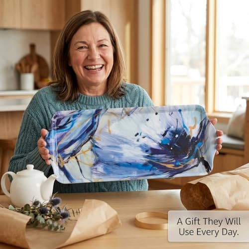 Blooms in Lilac Collection Sandwich Tray