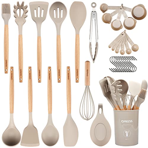 Silicone Kitchen Utensils Set (35 Count)