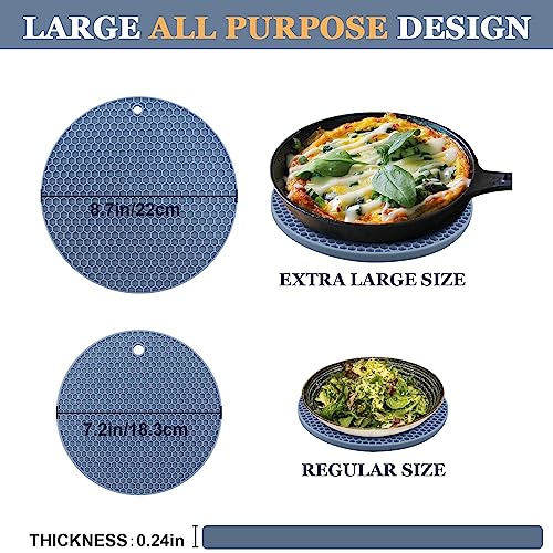 Silicone Trivets for Hot Dishes (4 Count)