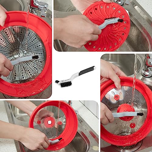 Microwave Splatter Silicone Cover Collapsible