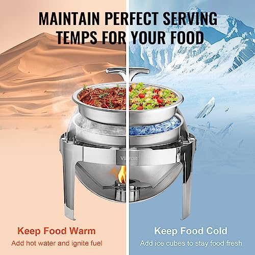 Roll Top Chafing Dish Buffet Set