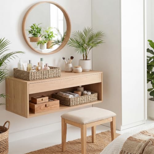 Large Seagrass Tray for Bathroom (2 Count)
