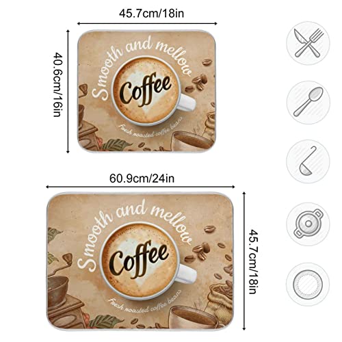Super Absorbent Dish Drying Mat