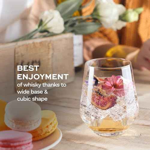 Quatrophil D.O.F. Whisky Tumblers Crystal (6 Count)