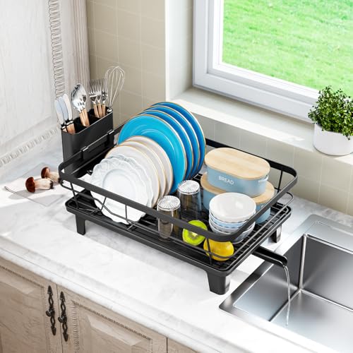 Urakify Dish Drying Rack for Kitchen Counter