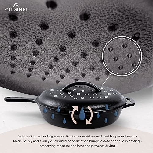Cast Iron Skillet with Lid