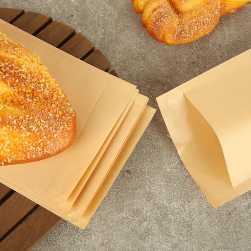 800 Pack Wax Paper Bags 4x6 inch Paper Cookie Bags (800 Count)
