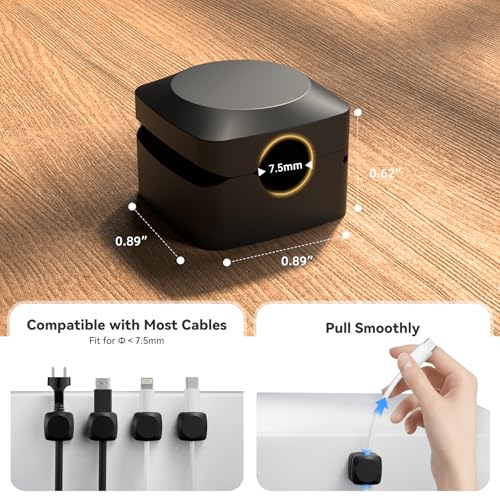 Rotatable Cord Organizer (8 Count)