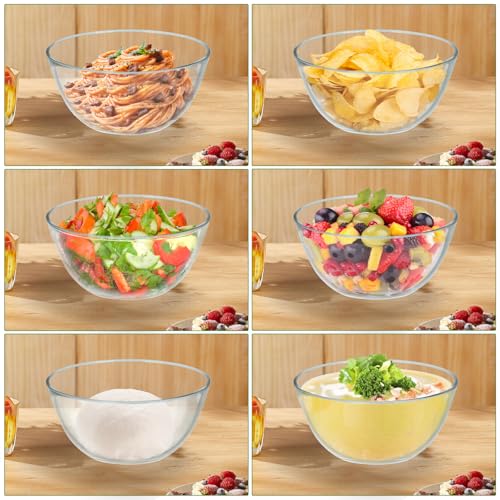 Glass Salad Bowl