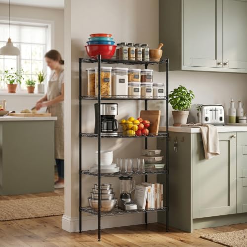 5 Tier Wire Shelf