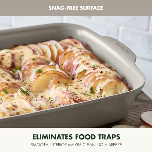 Premiere Ovenware Healthy Ceramic Nonstick 13" x 9" Rectangular Baking Pan
