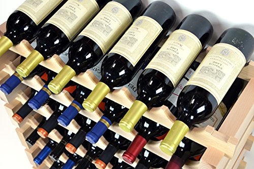 Modular Wine Rack Beechwood 40