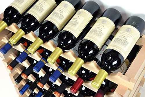 Modular Wine Rack Beechwood 24
