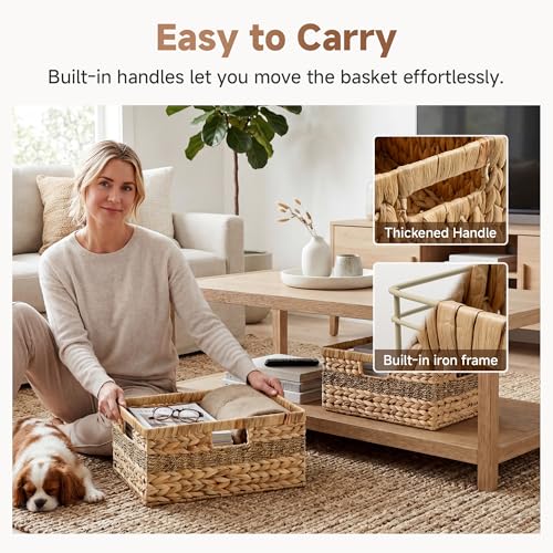 Jumbo Rectangular Wicker Basket