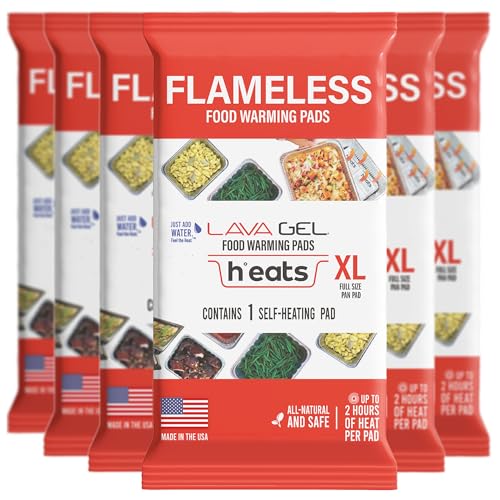 Flameless Food Warming Pads (6 Count)