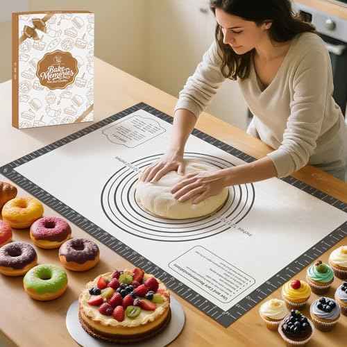 Silicone Pastry Mat for Dough Rolling