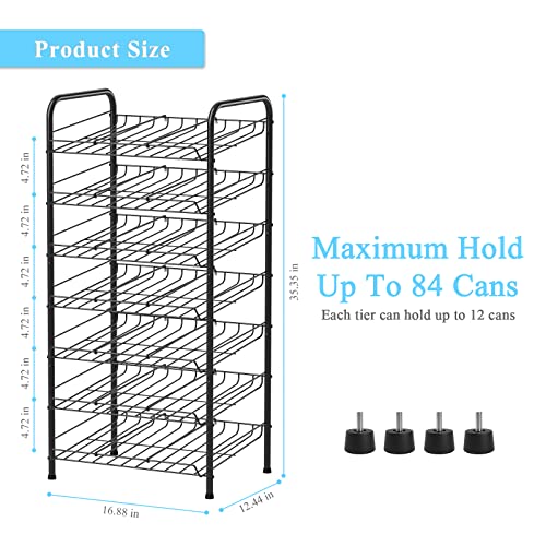 Can Organizer for Pantry 7 (84 Count)